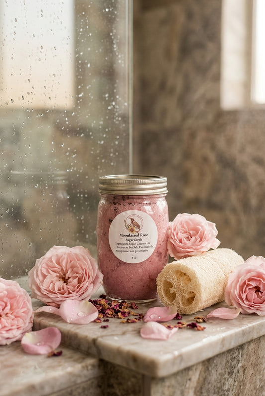 Moonkissed Rose Sugar Scrub - 8 oz