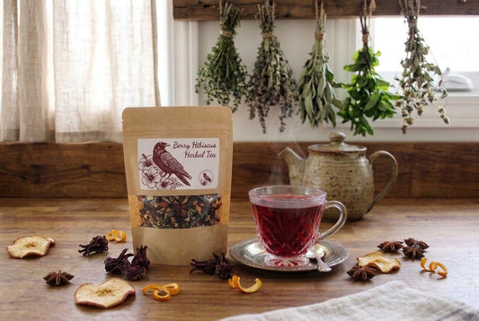 Berry Hibiscus Herbal Tea - 2 oz