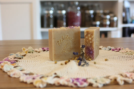 MoonPetal Chamomile Goat Milk Handcrafted Soap - 4.5 oz