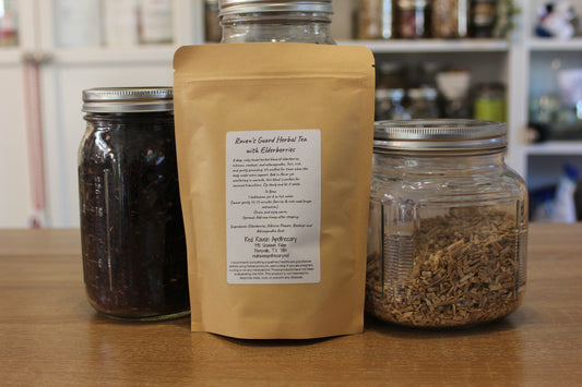 Raven's Guard Herbal Tea blend with Elderberries - 4 oz