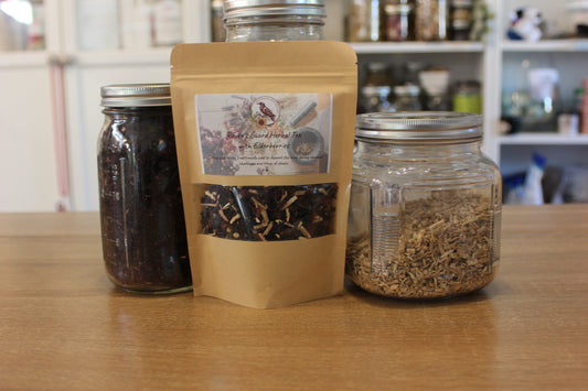 Raven's Guard Herbal Tea blend with Elderberries - 4 oz