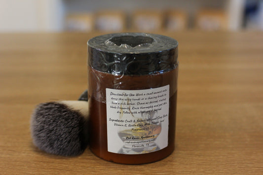 Whipped Whiskey Shaving Cream