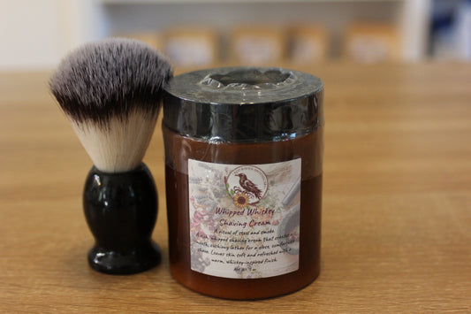 Whipped Whiskey Shaving Cream